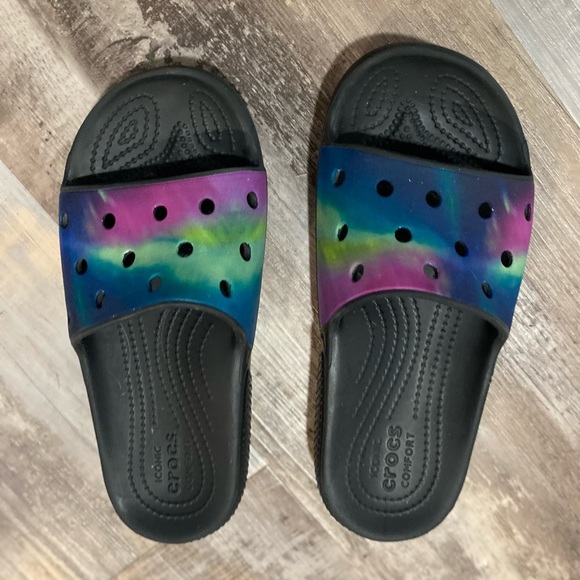 Crocs Classic Out Of This World Slides - Picture 1 of 6